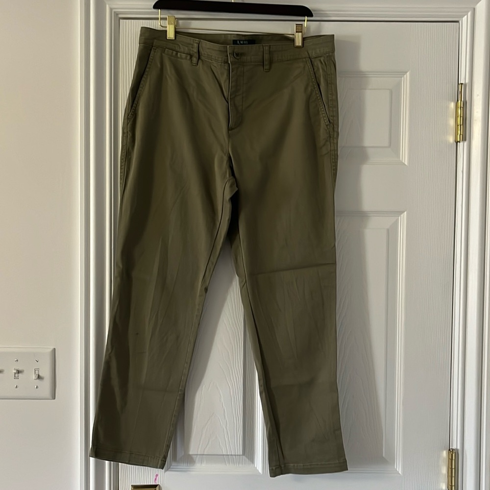 RALPH LAUREN Women’s Olive Oil Pants Size 12